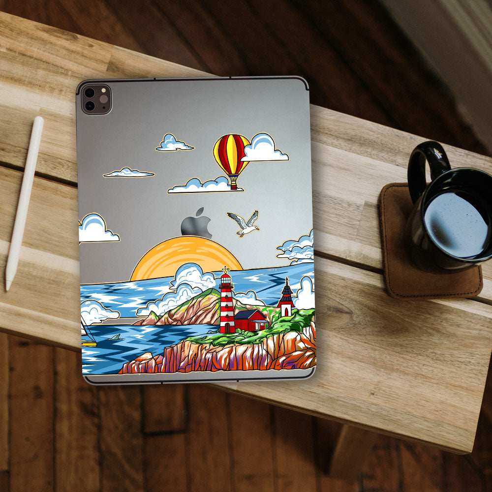Summer beach Infinity Sticker - Image 4