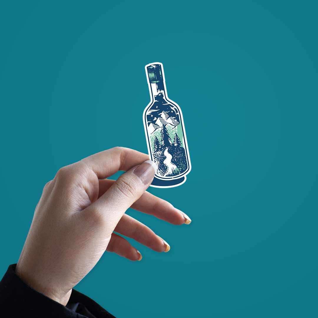 Into the Paradise Sticker - Image 2