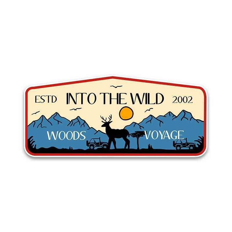 Into the Wild Bumper Sticker - Image 2