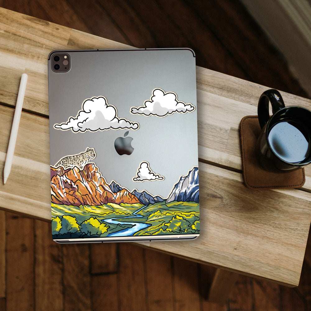 Into the mountains Infinity Sticker - Image 4