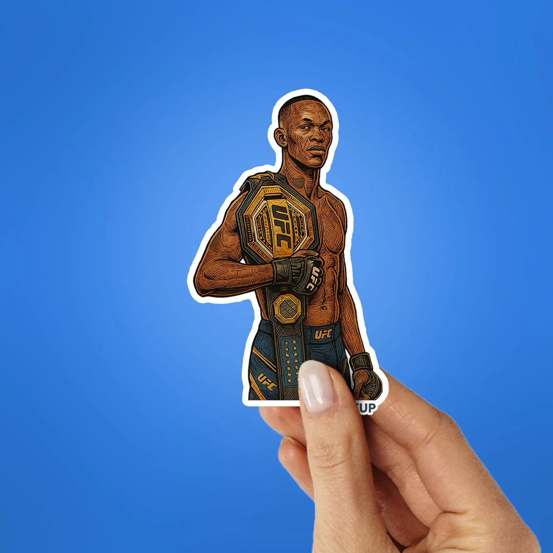 ISRAEL ADESANYA Sticker - Image 2