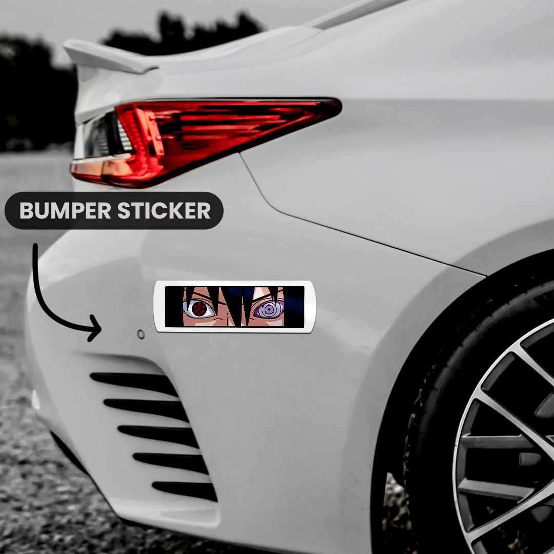 Itachi Eyes Bumper Sticker - Image 4