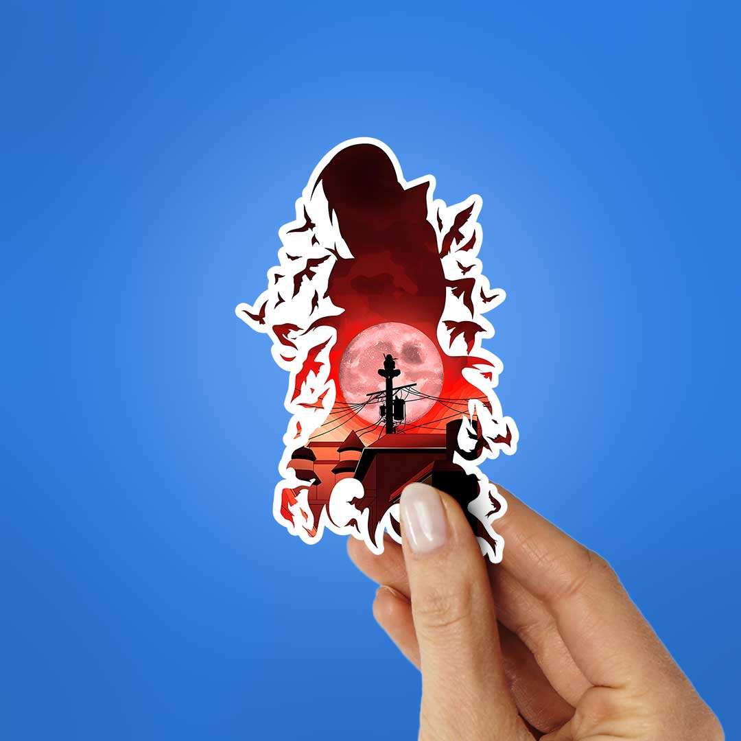 Itachi Uchiha Sharingan 2.0 Sticker - Image 2