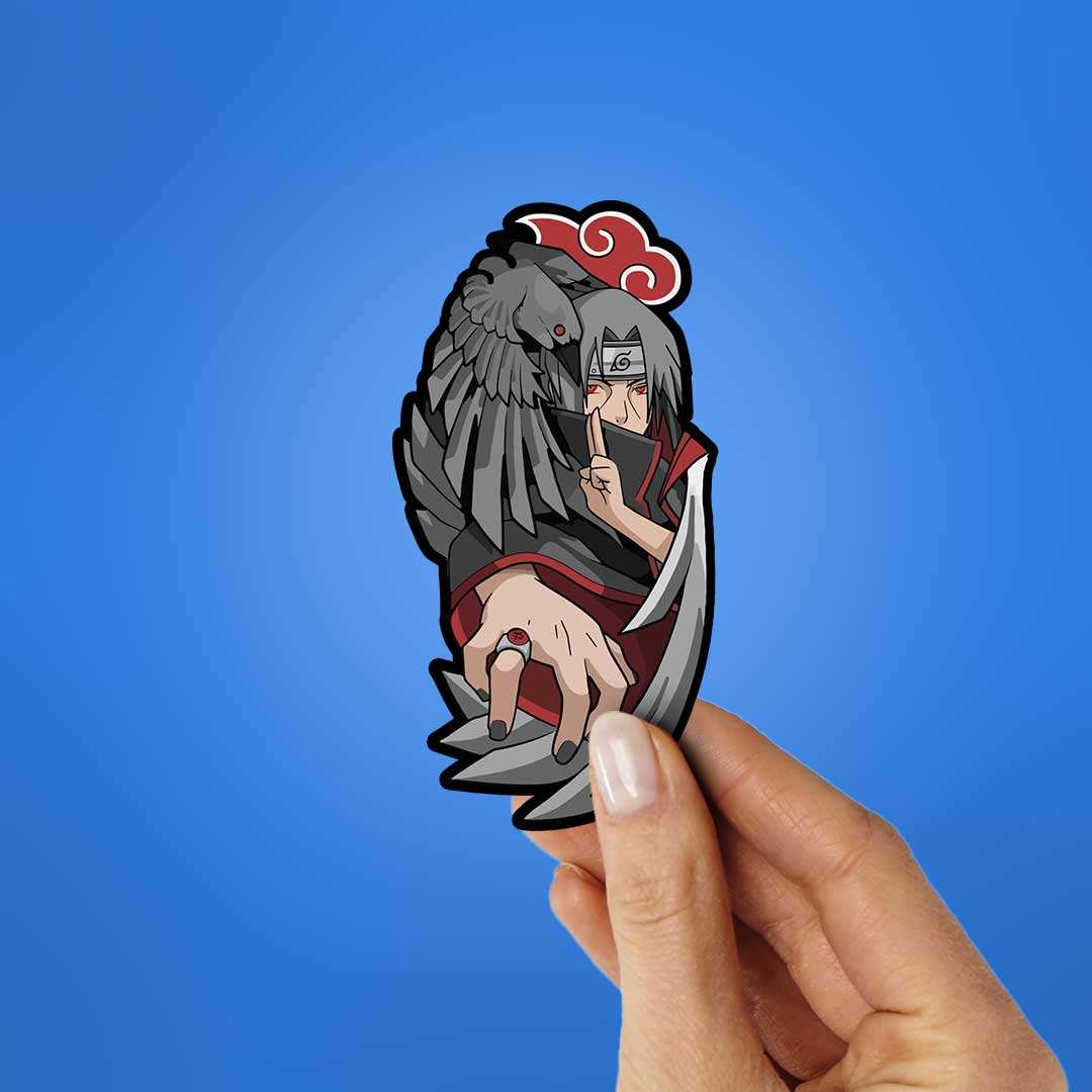 Itachi Uchiha Sharingan Sticker - Image 2