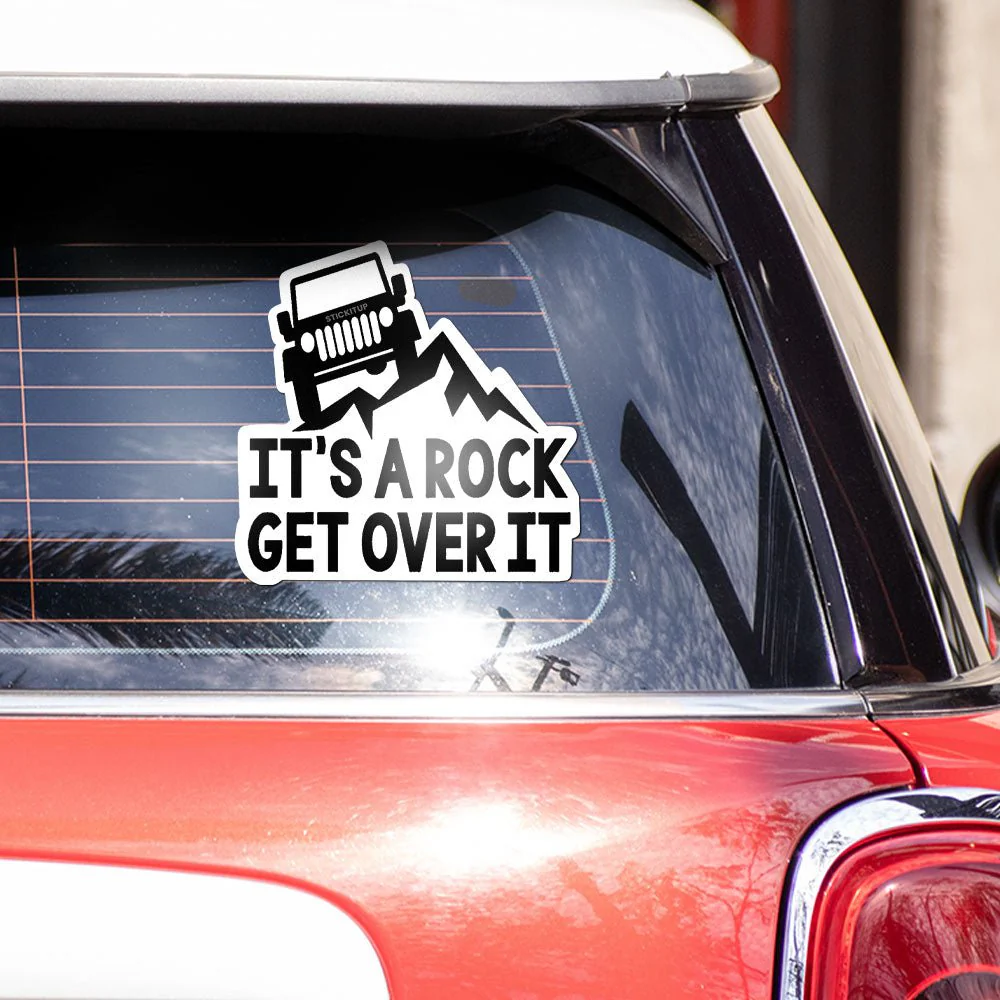 It's a rock Bumper Sticker - Image 3