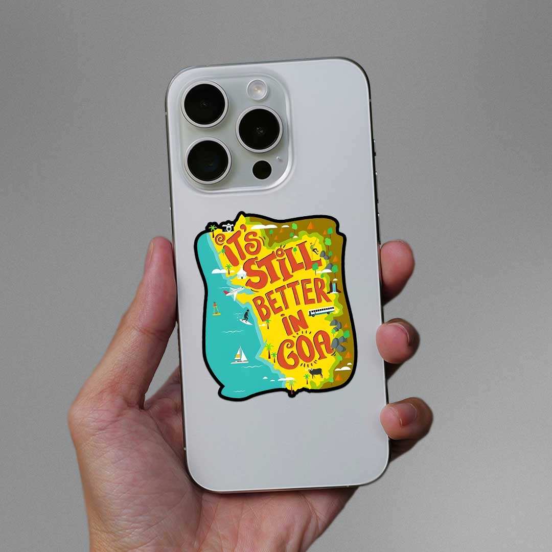 Its Still Better In Goa Sticker - Image 3