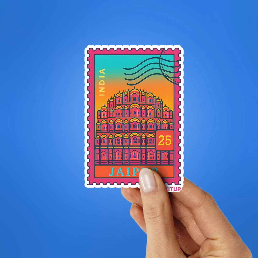 JAIPUR STAMP Sticker - Image 2