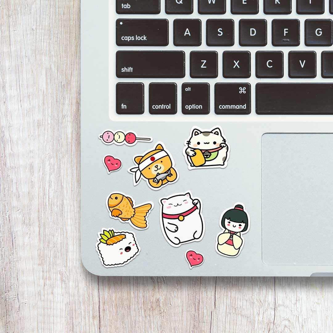Japanese Culture Mini Stickers Sheet - Image 3