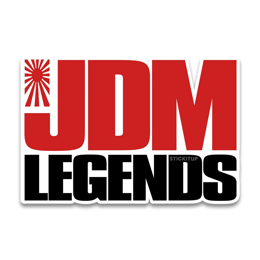 Jdm Legends Bumper Sticker - Image 2