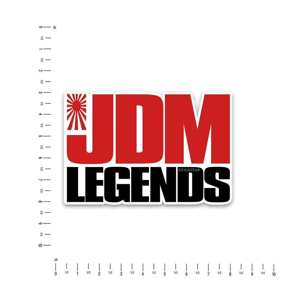 Jdm Legends Bumper Sticker - Image 4