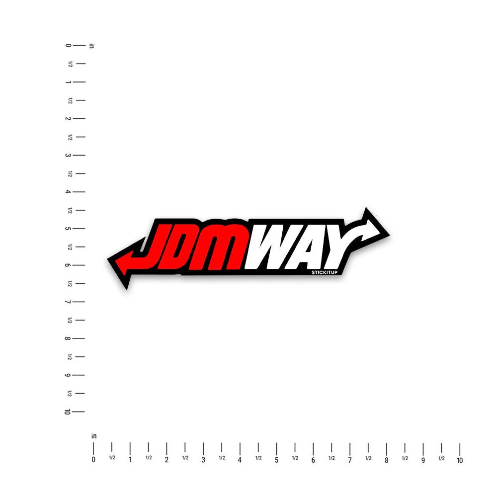 JDMWAY Bumper Sticker - Image 4