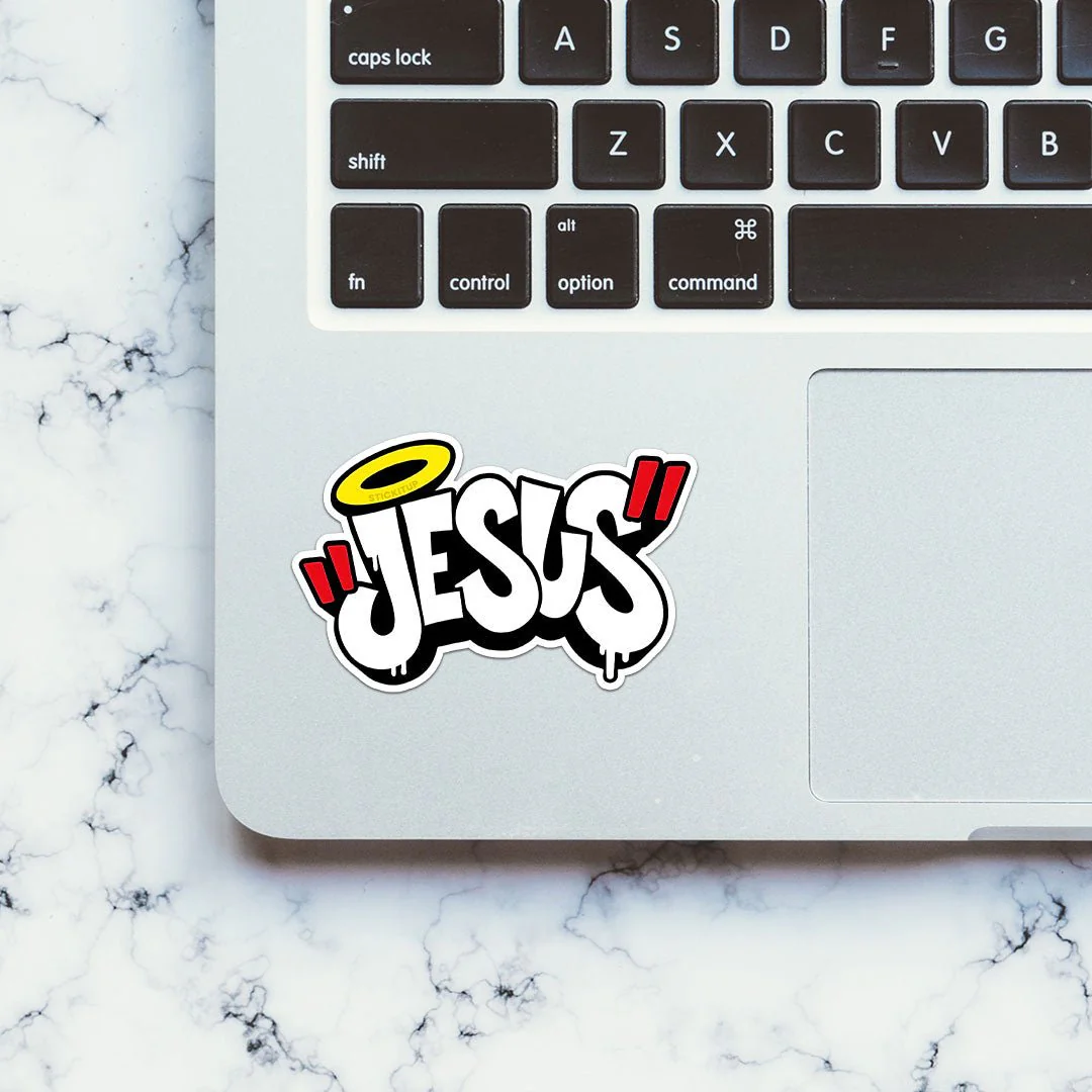 Jesus Sticker - Image 4