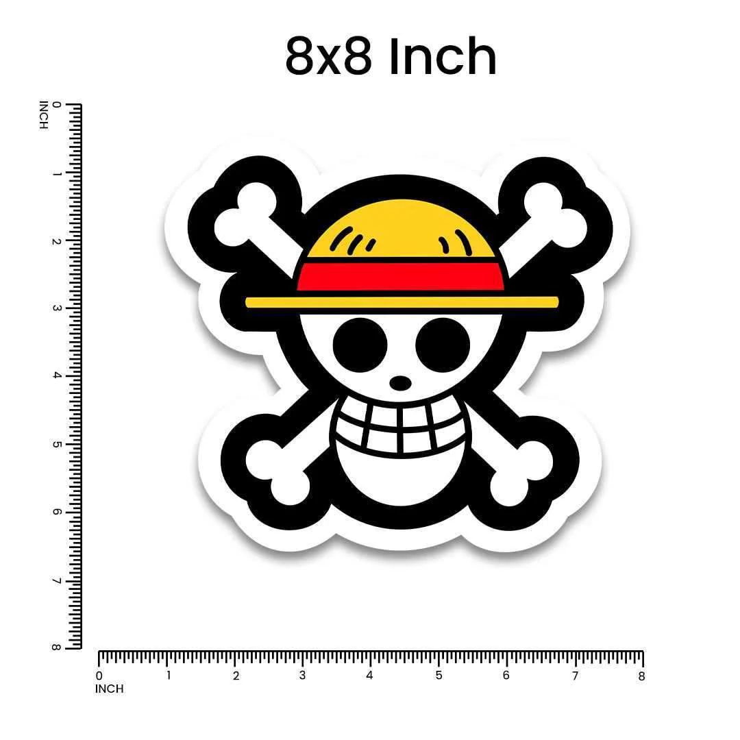 Jolly Roger Bumper Sticker - Image 5