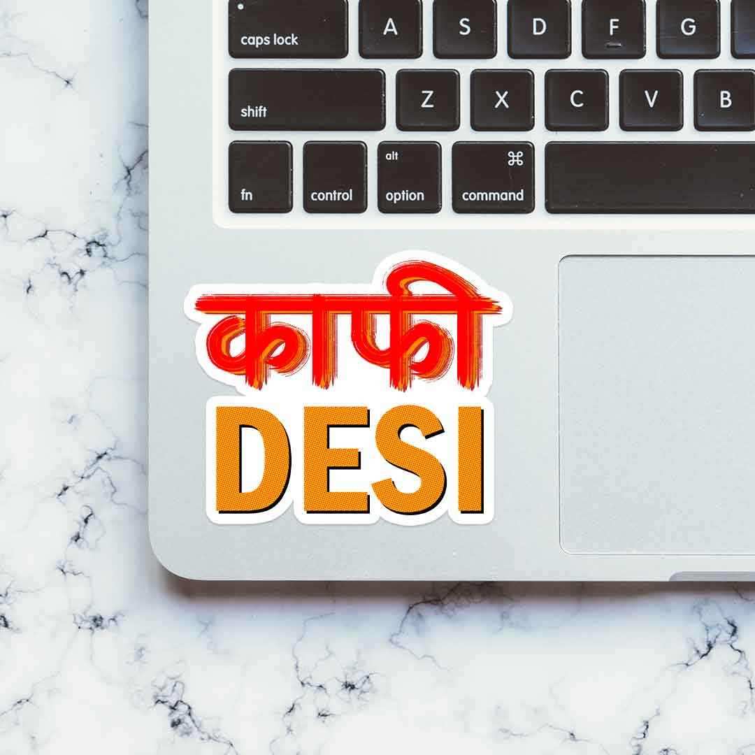 Kafi Desi Sticker - Image 4