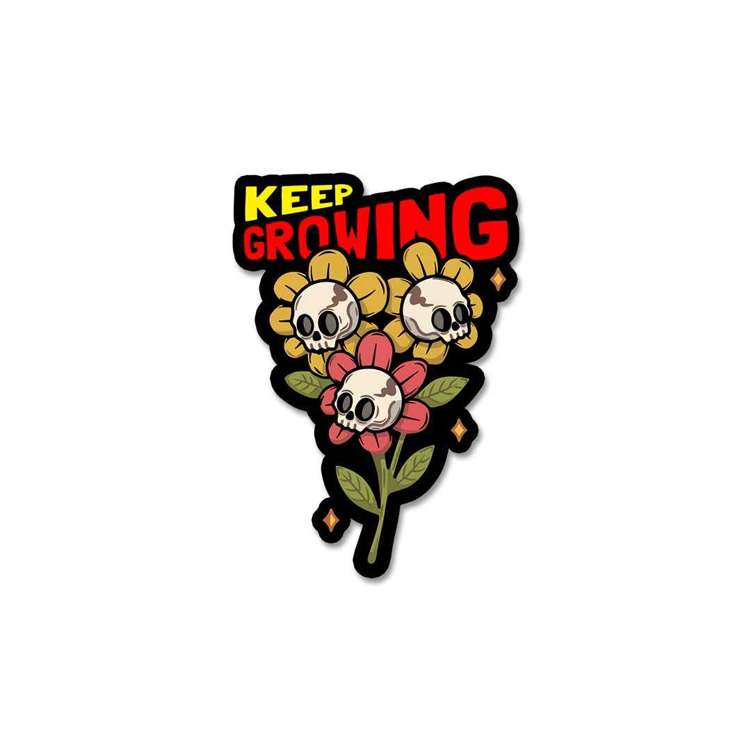 Keep Growing Sticker - Image 2