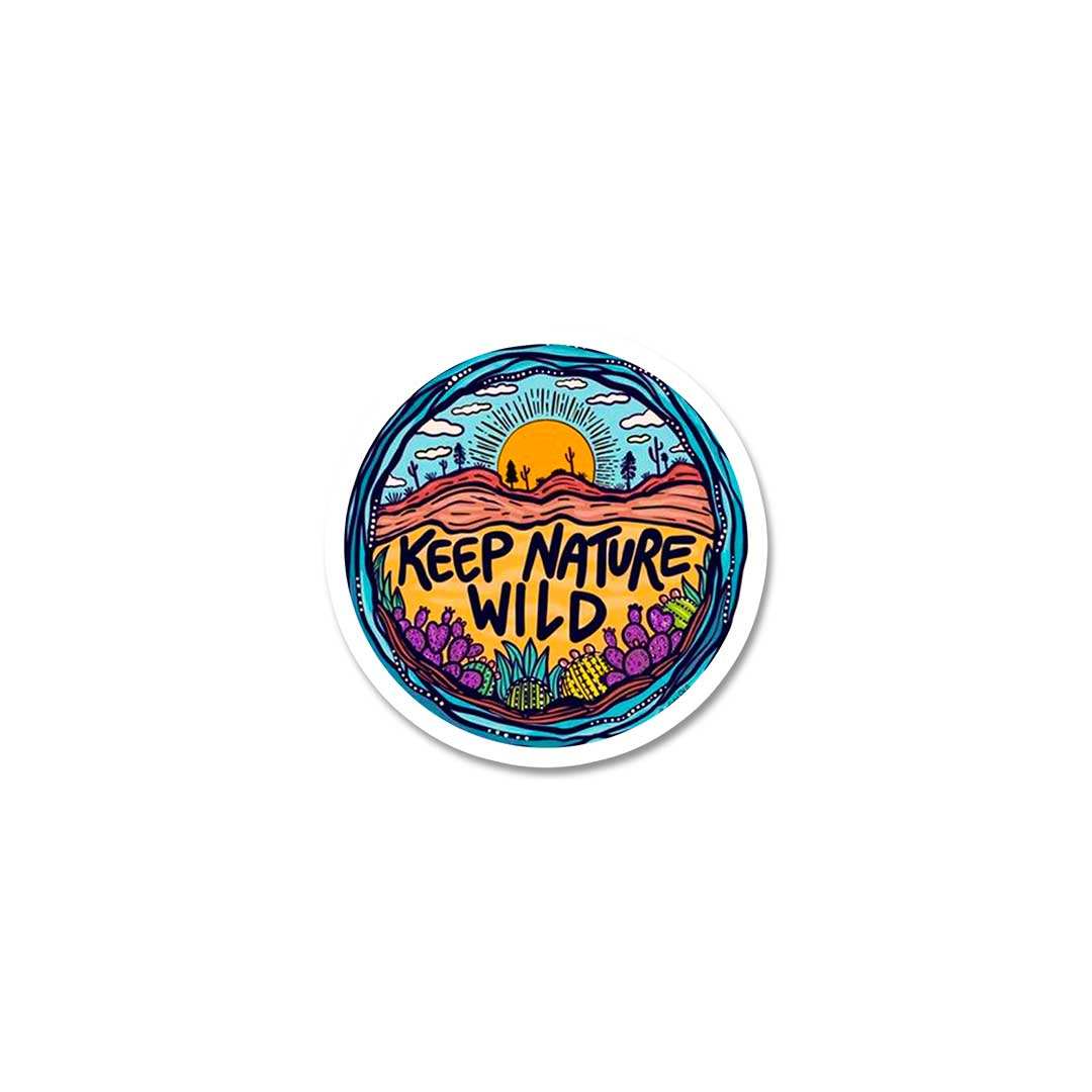 Keep Nature Wild Sticker - Image 2