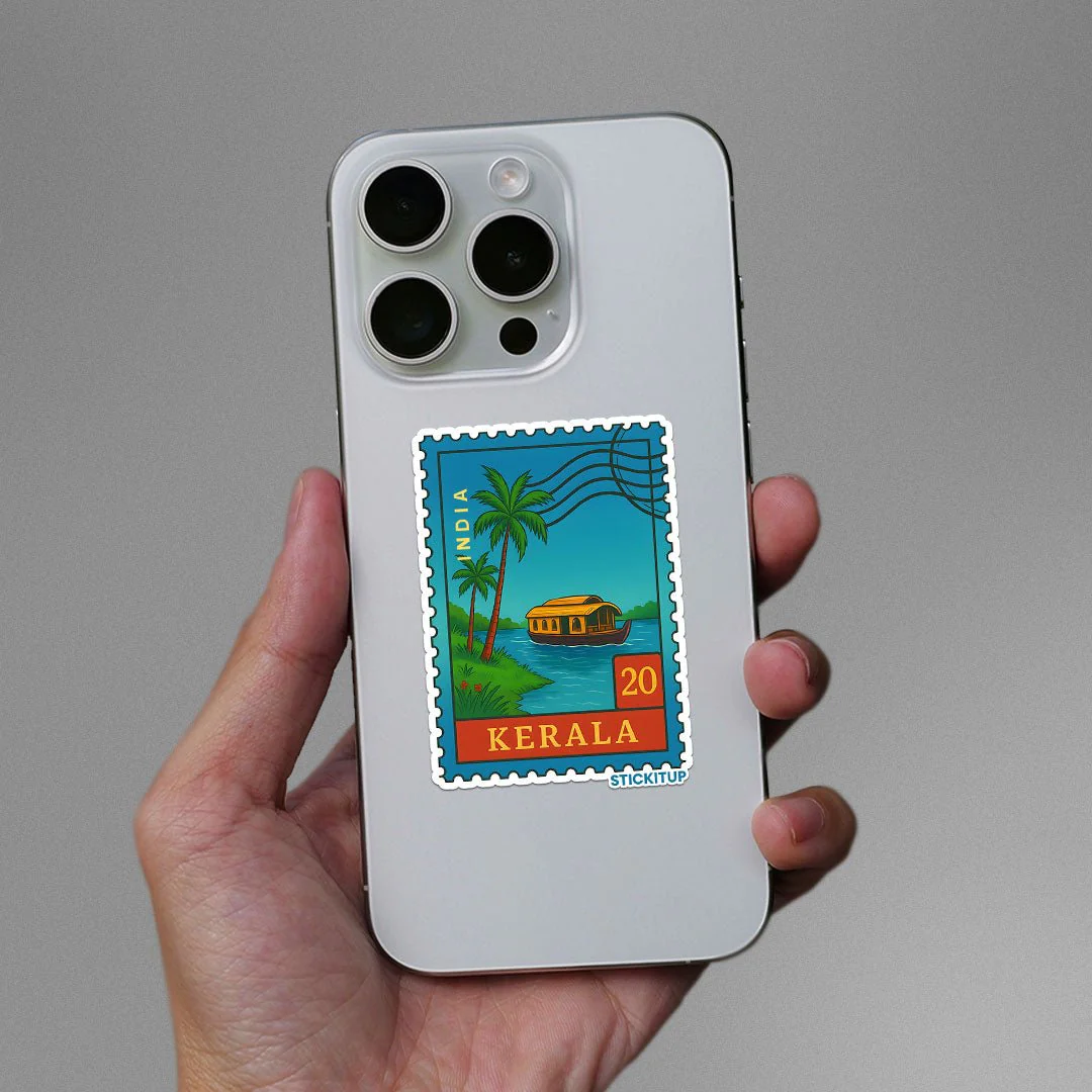 KERALA STAMP Sticker - Image 3