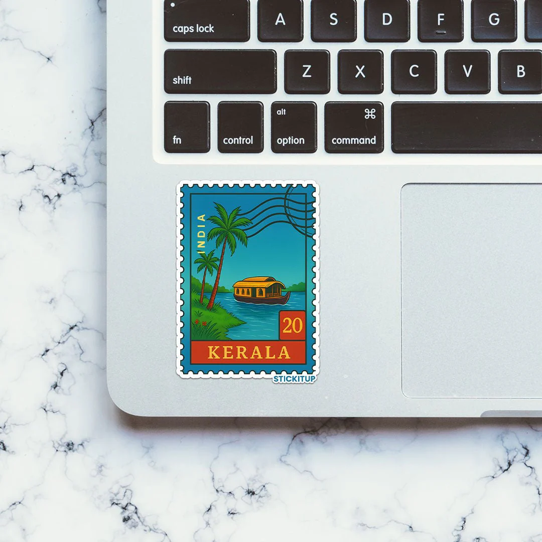 KERALA STAMP Sticker - Image 4