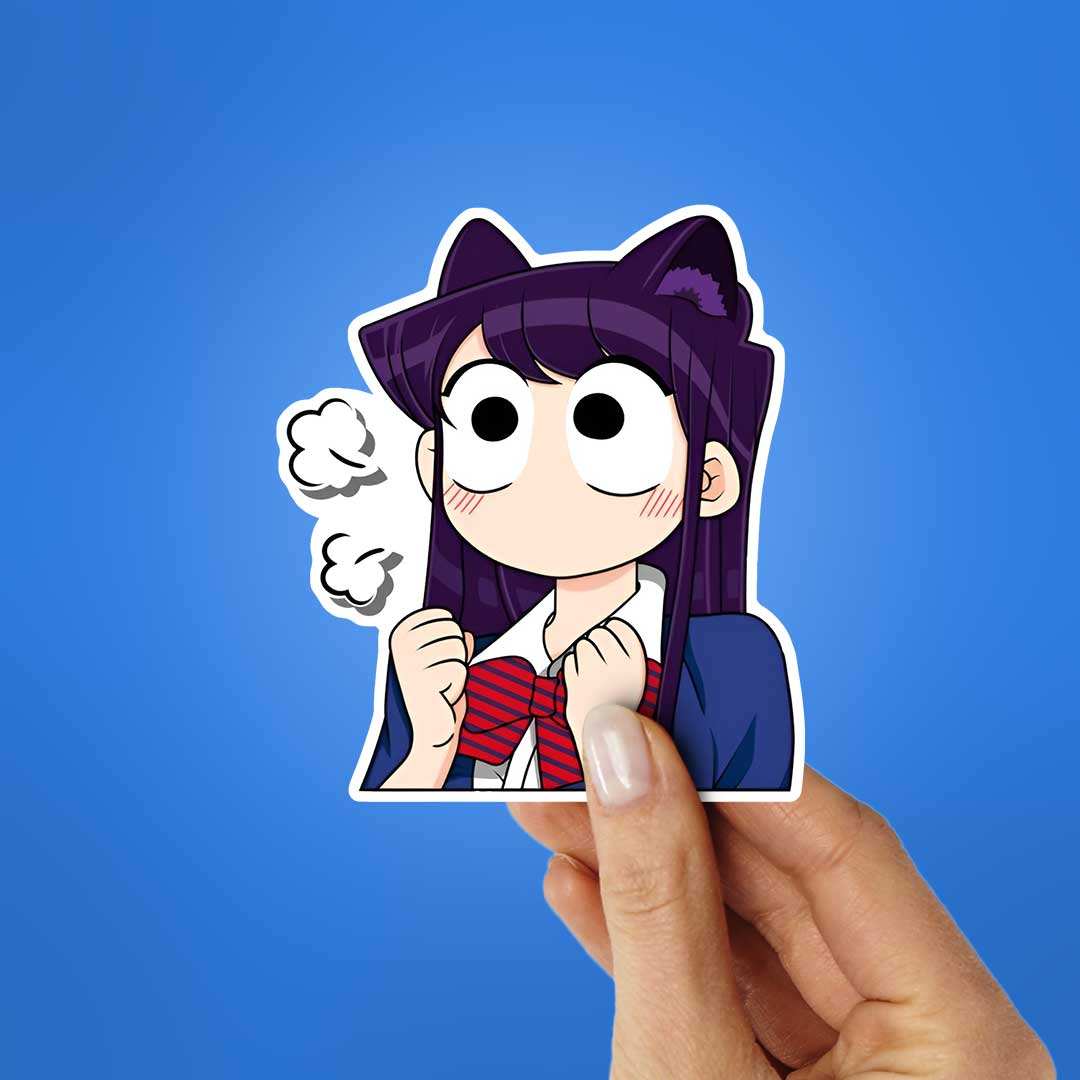 Komi San Chibi Sticker - Image 3