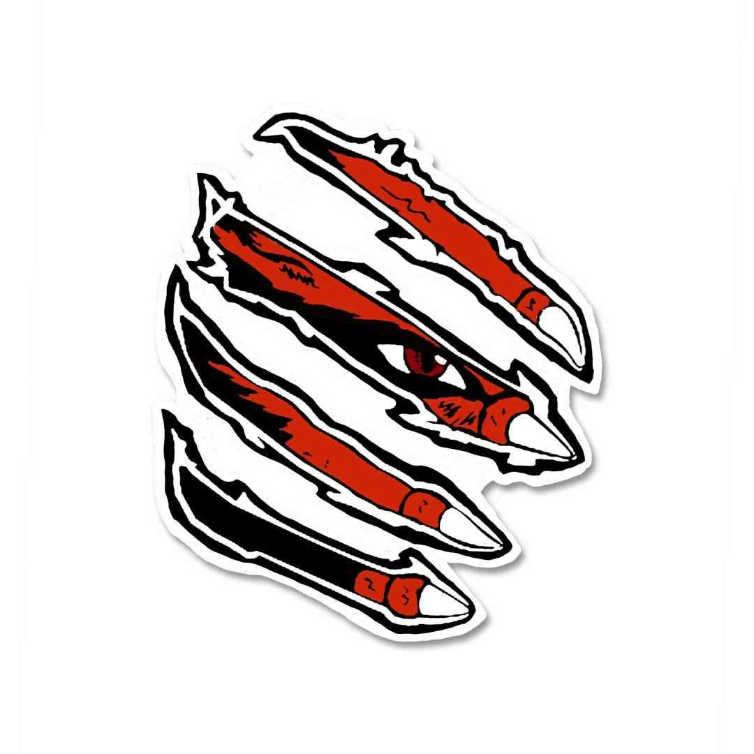 Kurama Scratch Sticker - Image 2
