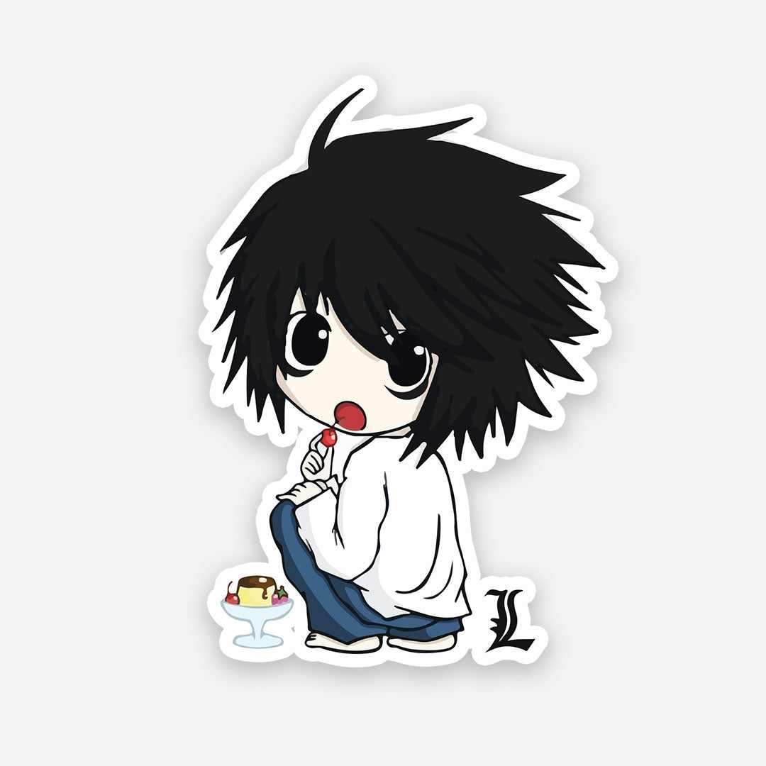 L sticker