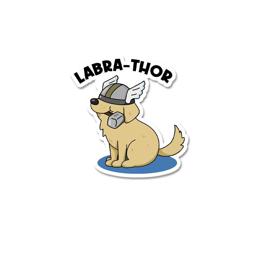 Labra-Thor Sticker - Image 2
