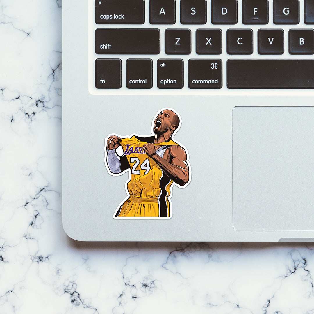Lakers 24 Stickers - Image 4