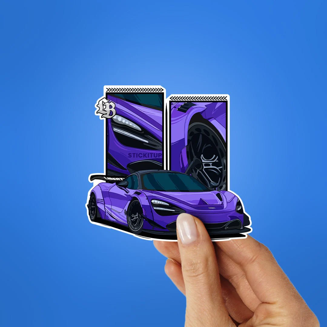 Laren 720 Sticker - Image 2