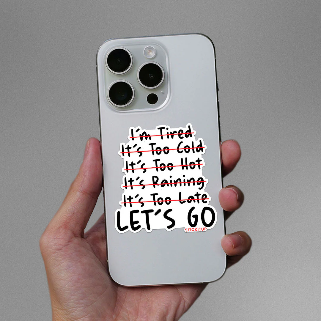 Let's Go 1.0 Sticker - Image 3