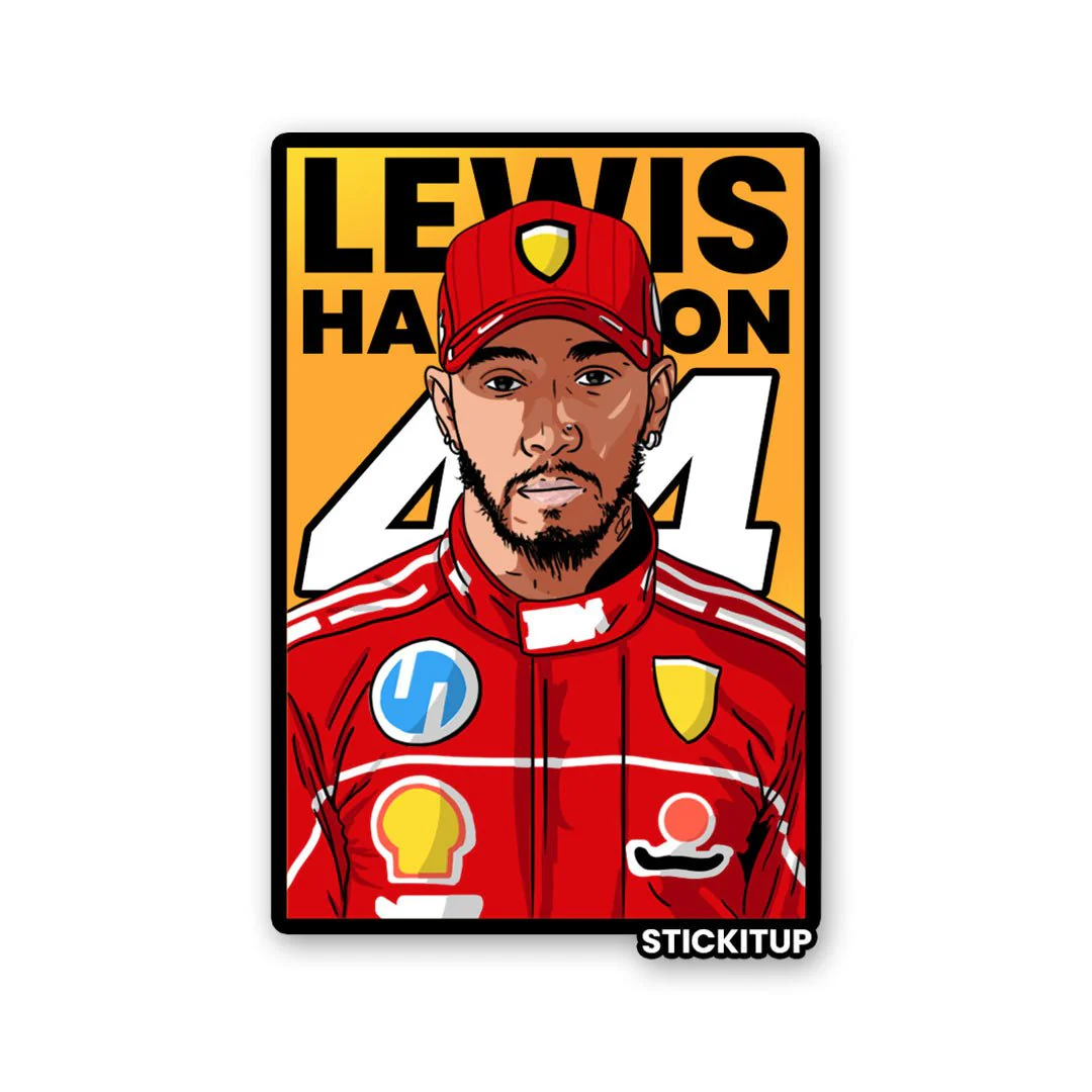 LEWIS HAMILTON Sticker