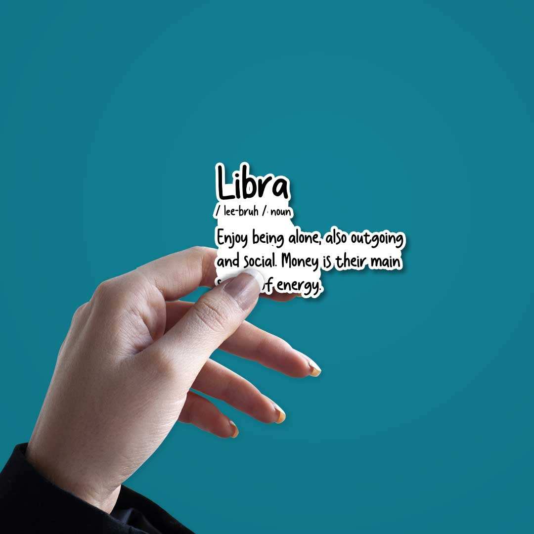 Libra Sticker - Image 3