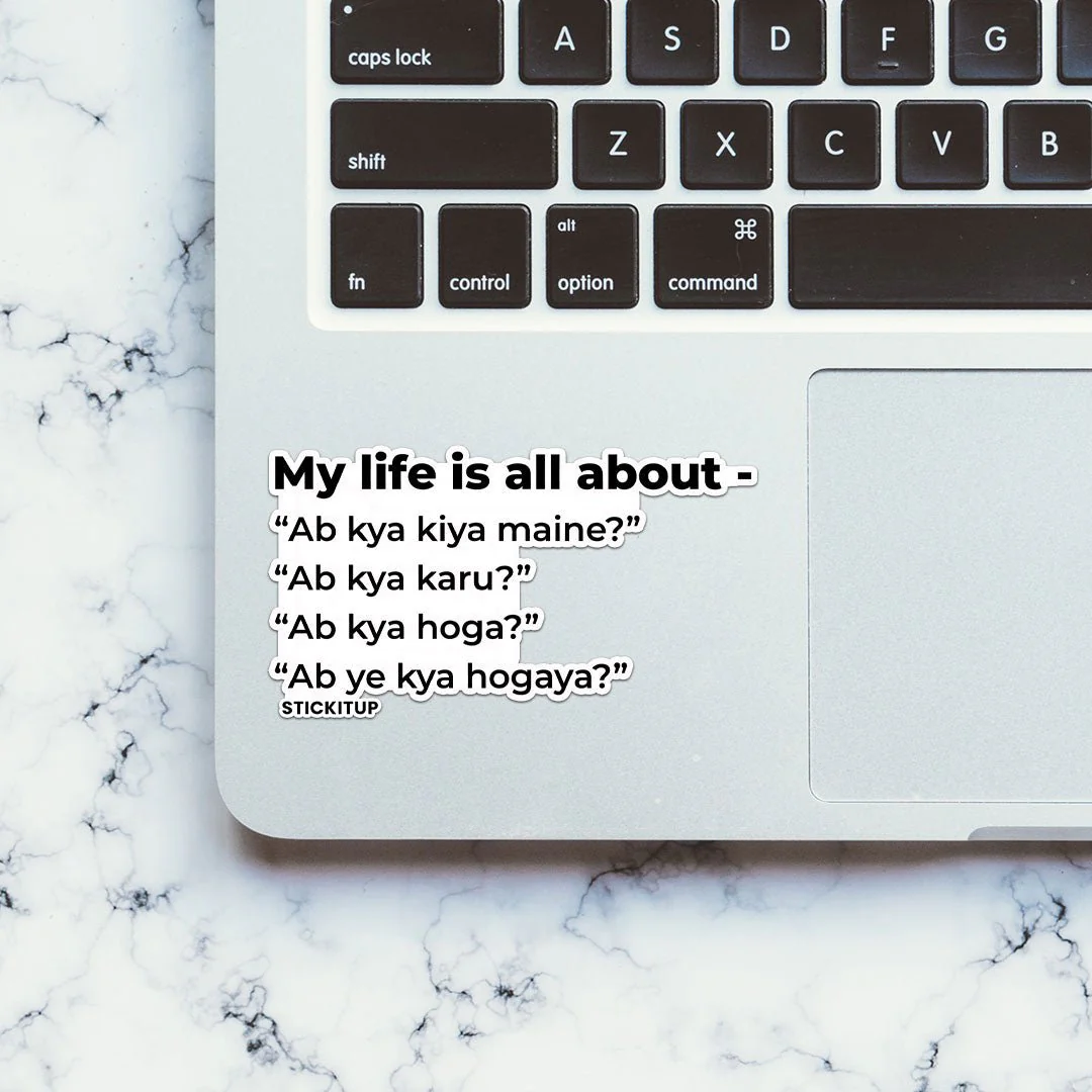 LIFE IS ALL ABOUT Sticker - Image 4