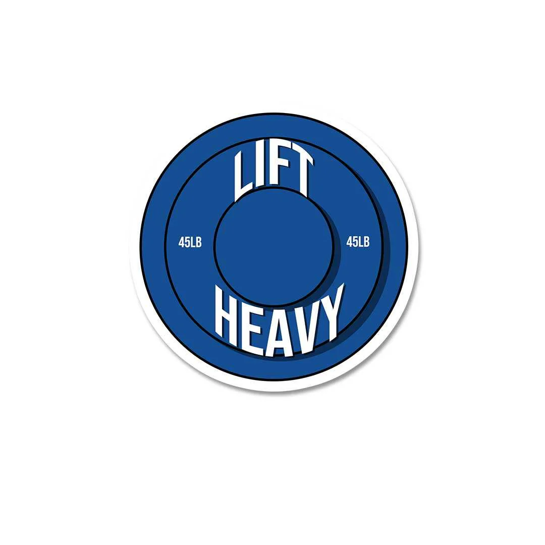 Lift Heavy Sticker - Image 2
