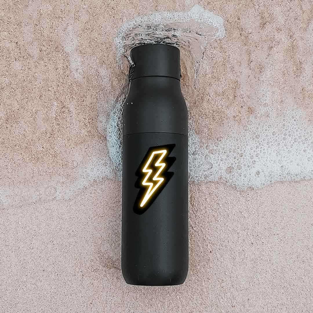 Neon Lightning Sticker - Image 3