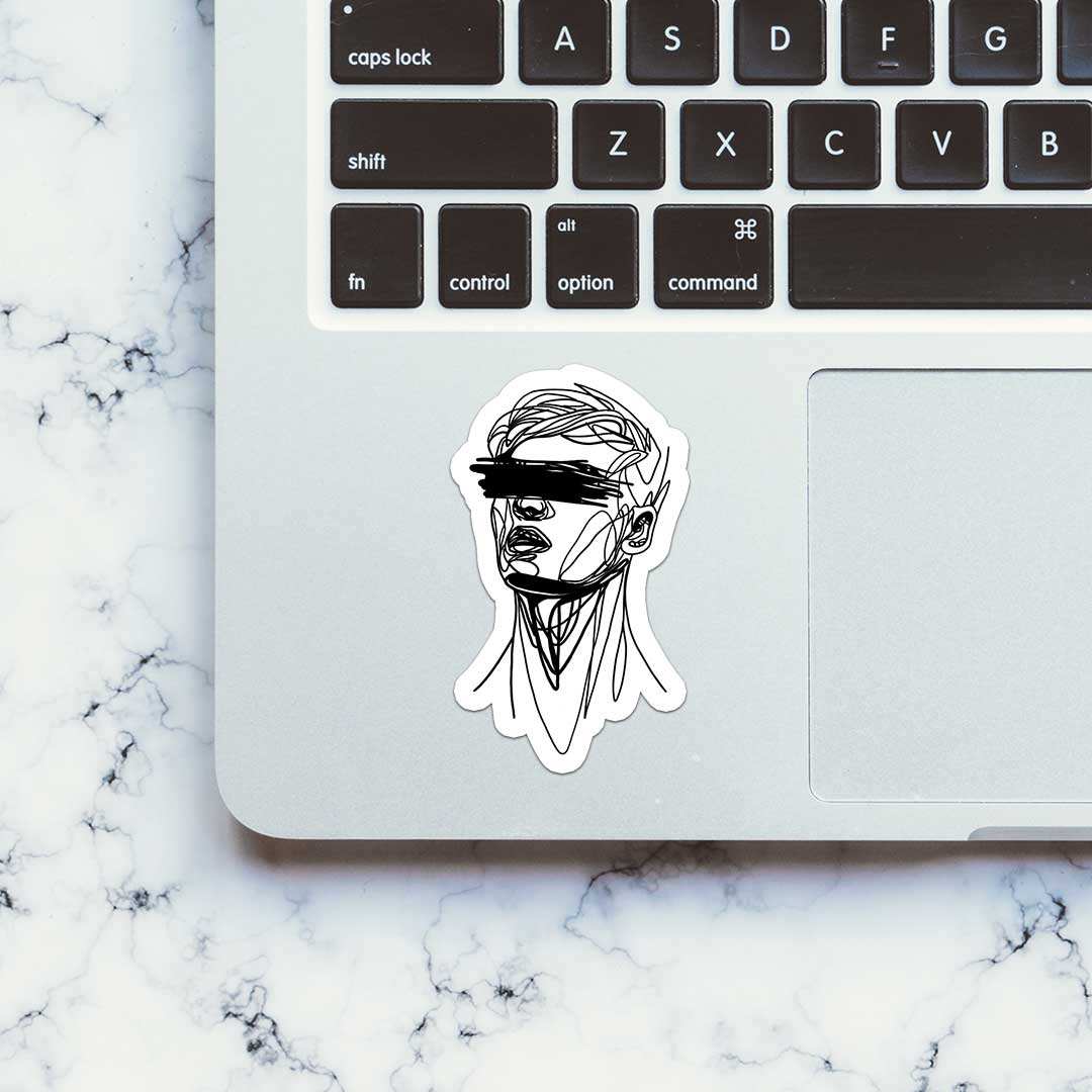 Line Art Sticker - Image 4