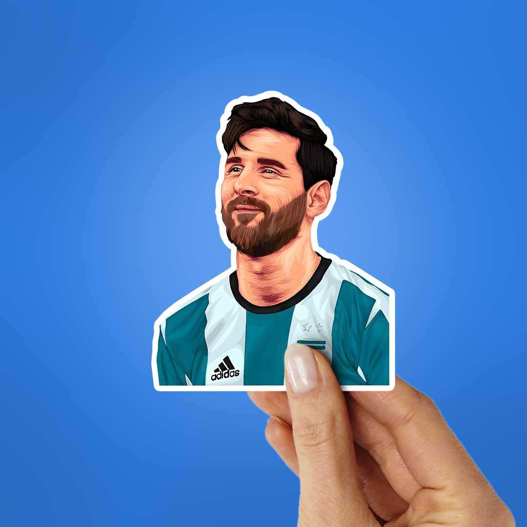 Lionel Messi Argentina 2.0 Sticker - Image 2