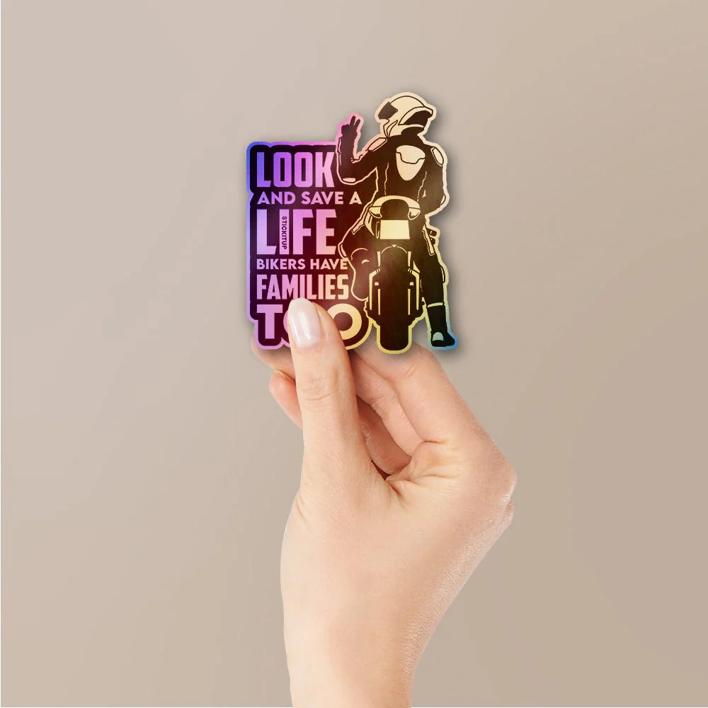 Look And Save Sticker Holographic Stickers - Image 2