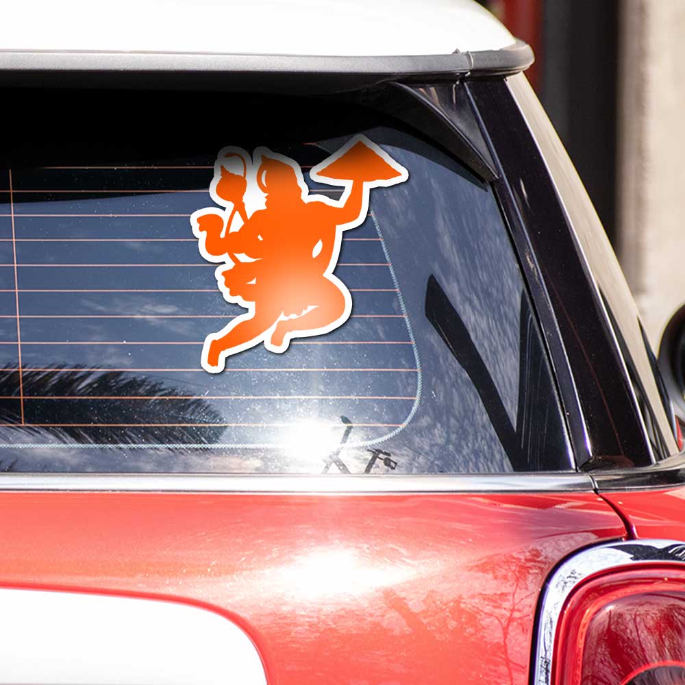 Lord Hanuman Bumper Sticker - Image 3