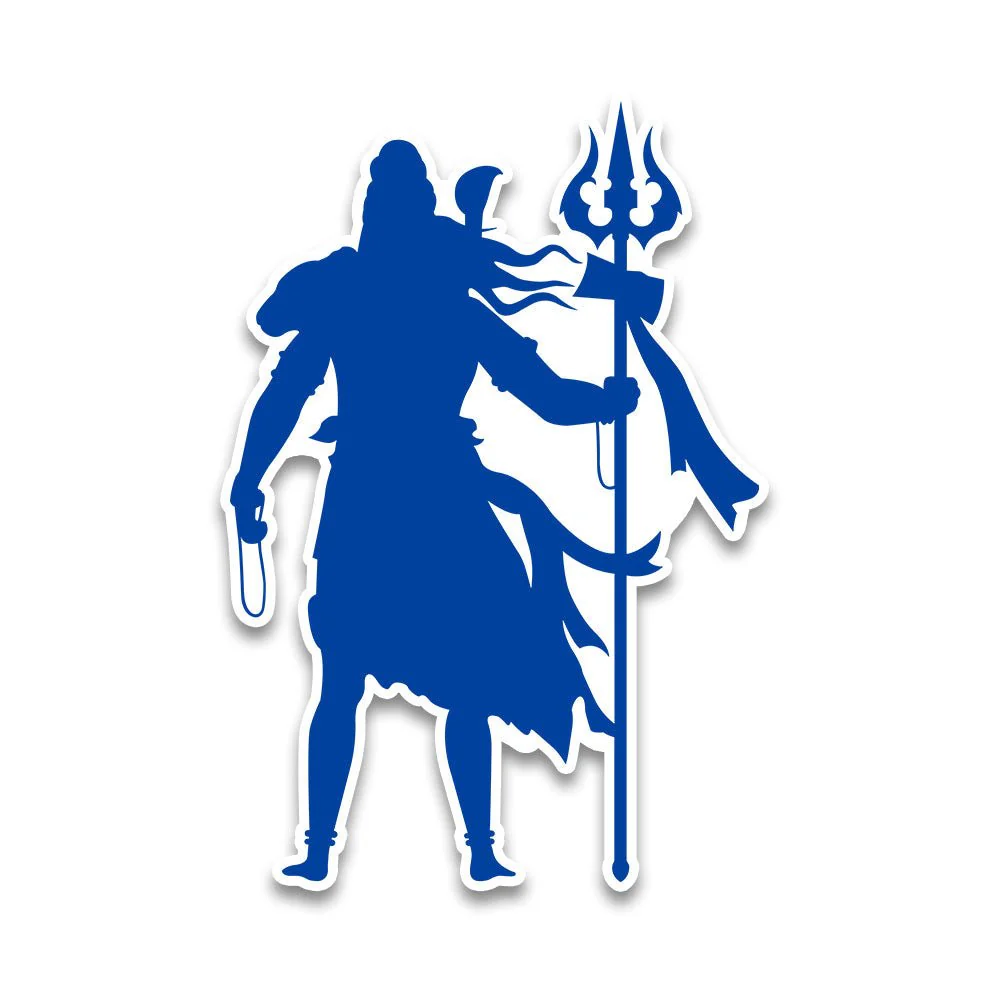 Lord Shiva 2.0 Bumper Sticker - Image 2