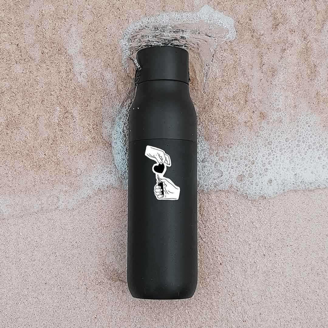 Love Burn Sticker - Image 5