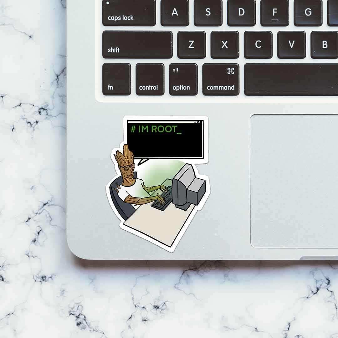I AM gROOT Sticker - Image 5