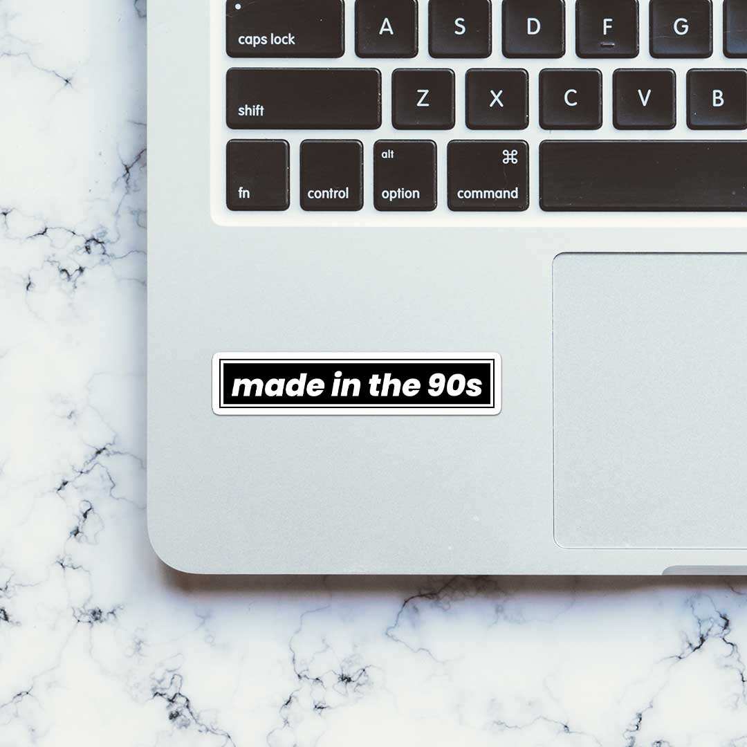 Made In The 90s Sticker - Image 4