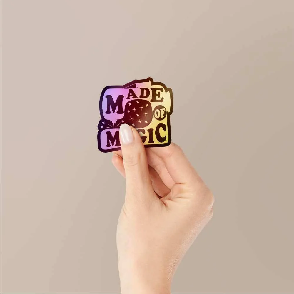 Made of Magic Holographic Stickers - Image 2