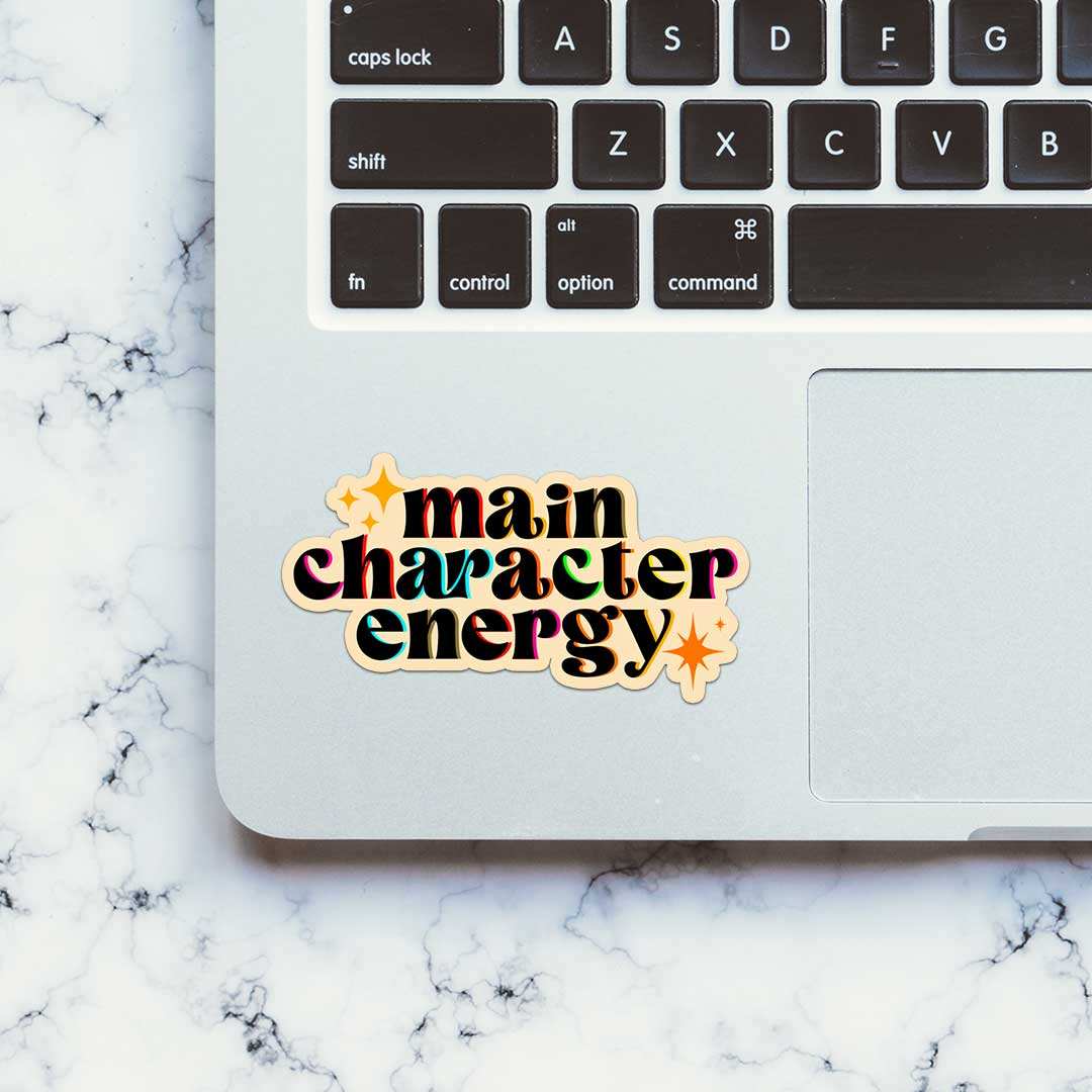 Main Character Energy Sticker - Image 5
