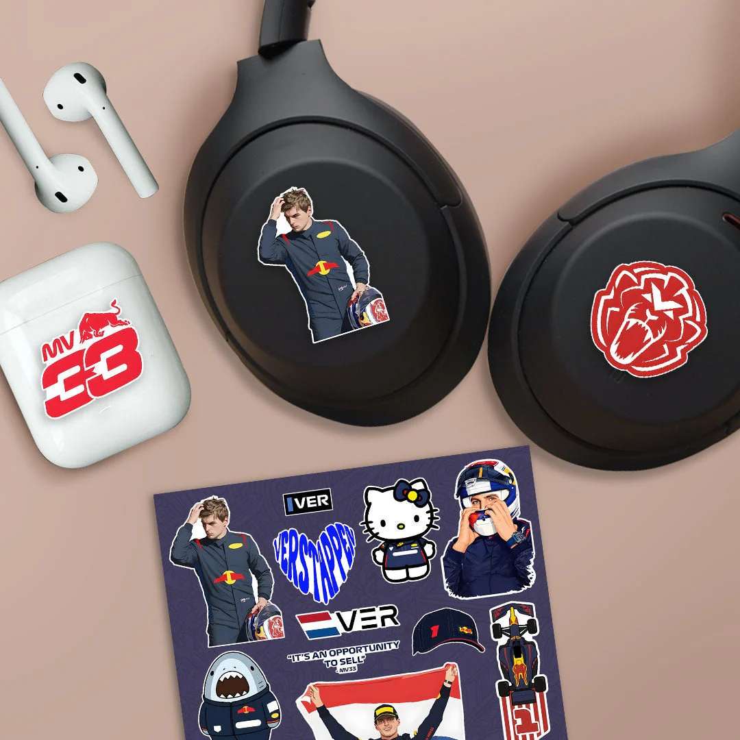 Max Verstappen Sticker Sheet - Image 4