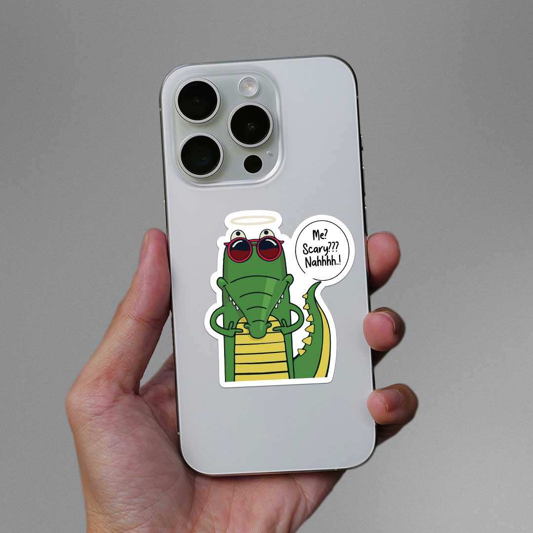 Me Scary Sticker - Image 3