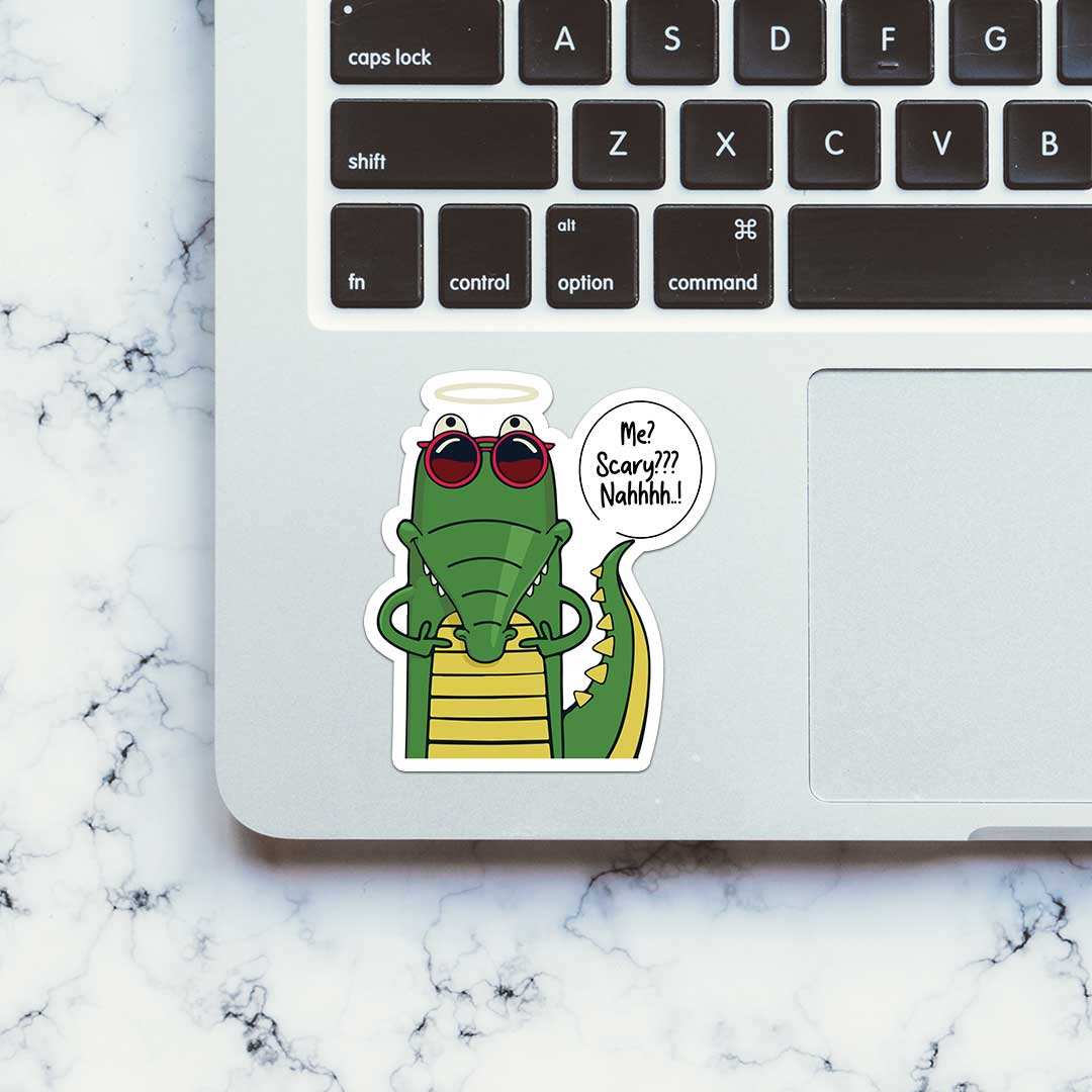 Me Scary Sticker - Image 4