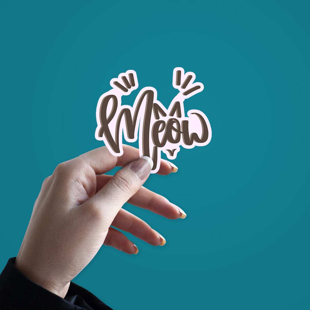 Meow Sticker - Image 2