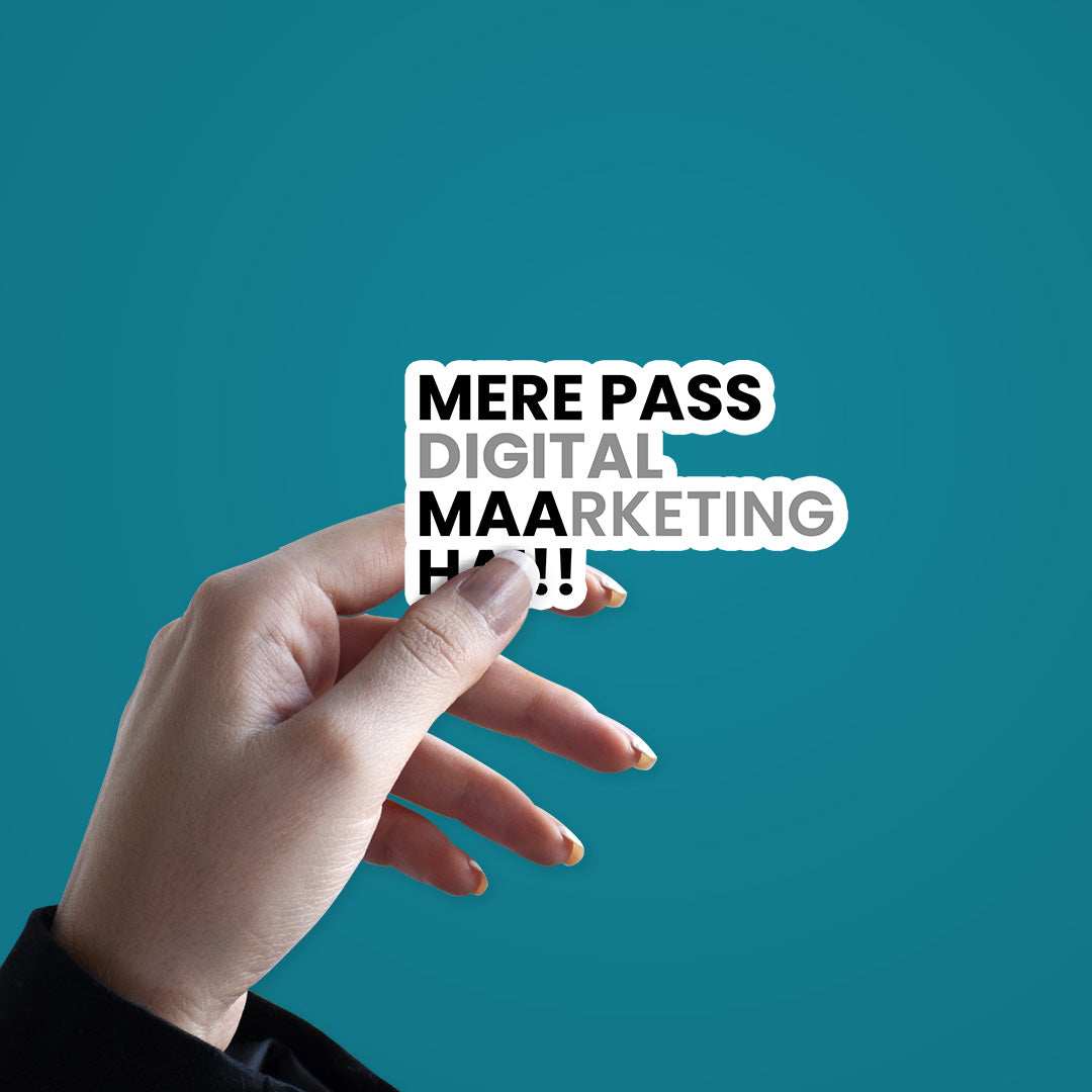 Mere Pass Maa Hai Sticker - Image 3