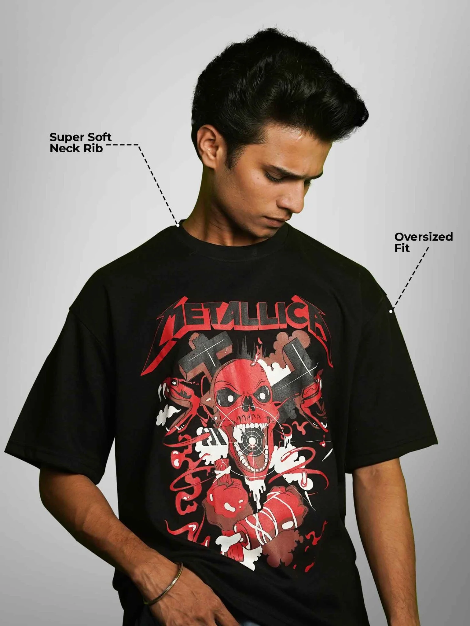 METALLICA OVERSIZED T-SHIRT - Image 3
